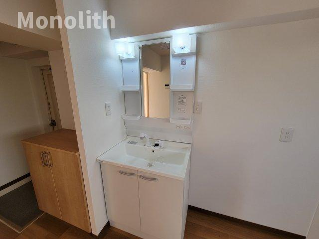 A１マンションの洗面所