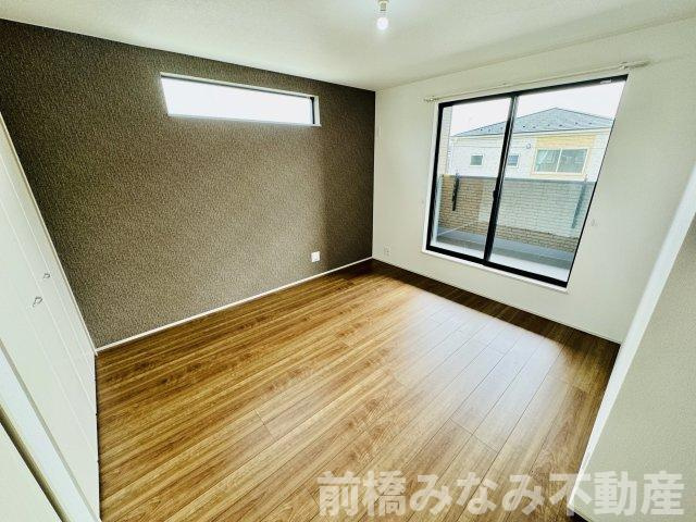 前橋市天川大島町　B号棟(全２棟)　ハートフルタウン　新築建売分譲の洋室|個人の部屋や寝室として使える洋室です