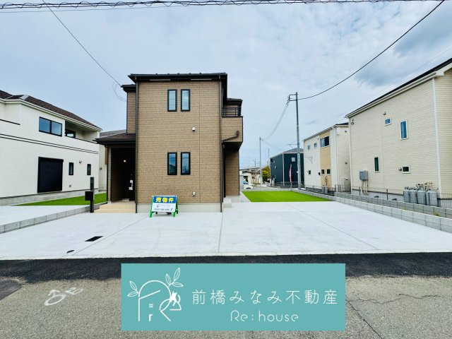 前橋市天川大島町　B号棟(全２棟)　ハートフルタウン　新築建売分譲の外観|外観もきれいです