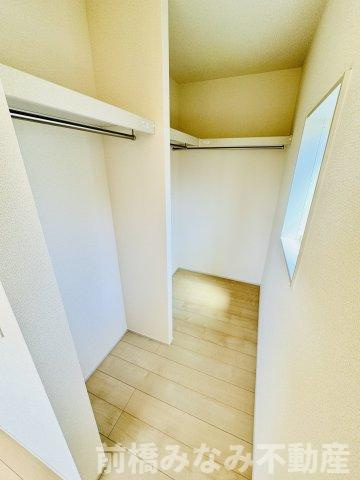 前橋市茂木町第3　２号棟(全８棟)　リーブルガーデン　新築建売分譲のバルコニー|お洗濯にも便利なバルコニー付き