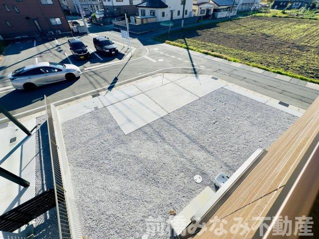 前橋市江田町　限定1棟　ブルーミングガーデン　新築建売の駐車場|駐車場です