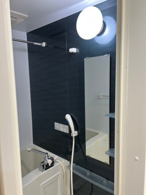 【浴室】 | サンルージュ横浜 | 清潔感のあるお風呂