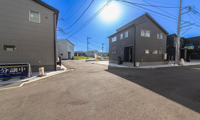 【前面道路含む現地写真】 | 大和市福田第2 新築戸建 全10棟