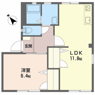 【間取り】 | 坂の久保ハイツＢ