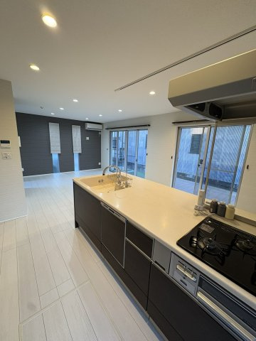 大字寺尾戸建てのキッチン