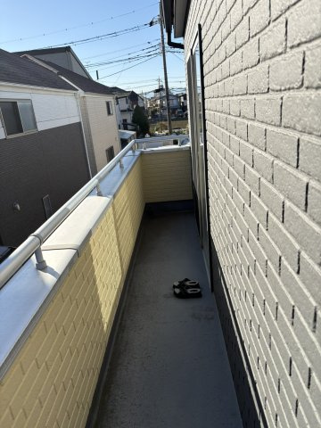 大字寺尾戸建てのバルコニー