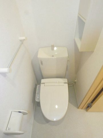 熊本市西区小島９丁目のアパートのトイレ|トイレも気になるポイント