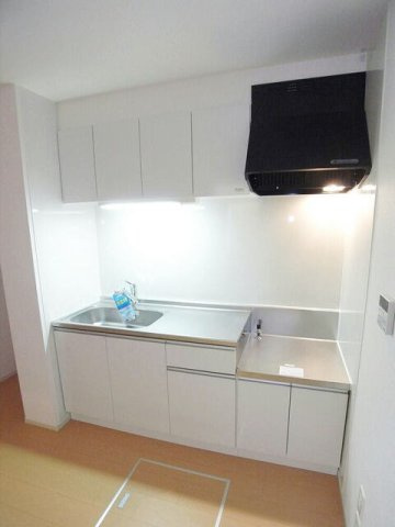 熊本市西区小島９丁目のアパートのキッチン|きれいなキッチンです