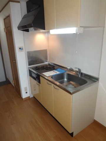 熊本市中央区黒髪６丁目の賃貸マンションのキッチン|使いやすいキッチンです