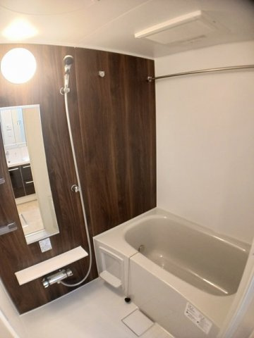 菊池郡菊陽町大字久保田の賃貸マンションの浴室|お風呂で日々の疲れを落としましょう