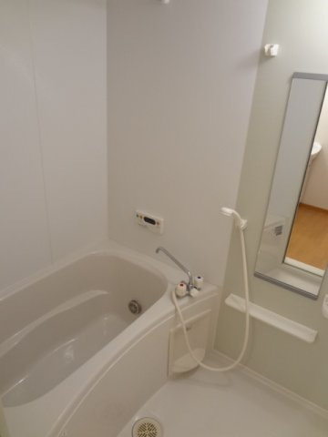 ラ・フォレスタＲＹＵ・Ｇの浴室|コンパクトで使いやすいお風呂です