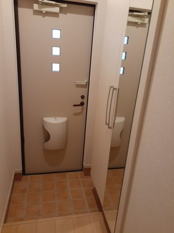 ラベニア　Ⅱの玄関|玄関です