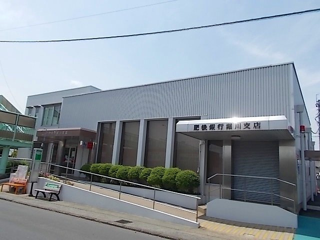 熊本市北区四方寄町のアパートの周辺|肥後銀行　堀川支店まで1400m