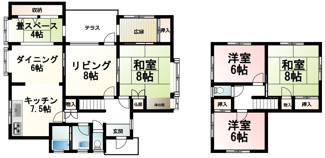 【間取り】 | 南郷２丁目