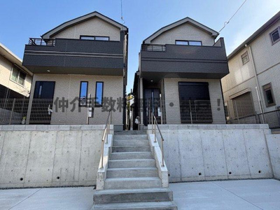 【外観】 | 神戸市垂水区塩屋北町4丁目　新築戸建A号棟　仲介手数料無料！ | きれいな外観です