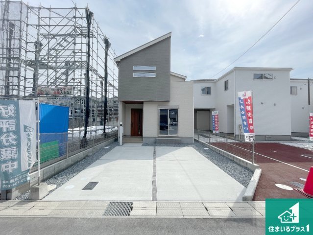 京都市伏見区羽束師鴨川町　第3期　新築一戸建ての外観|安心の10年保証！外観を美しく保ち、雨水で汚れを落とします！気になることがありましたら、お気軽にお問い合わせください！