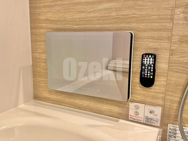Dアヴァンス登戸町の設備|浴室にはTVがついてます♪