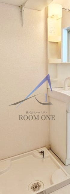 ヴィラ・デステの設備|洗濯機置き場です。