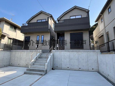 【外観】 | 神戸市垂水区塩屋北町4丁目　新築戸建B号棟　仲介手数料無料！ | 垂水区塩屋北町4　新築B号棟　仲介手数料無料！