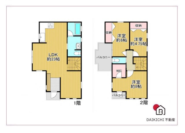 【間取り】 | 本庄市児玉町上真下　中古戸建