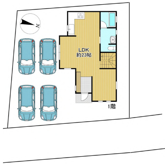 【区画図】 | 本庄市児玉町上真下　中古戸建