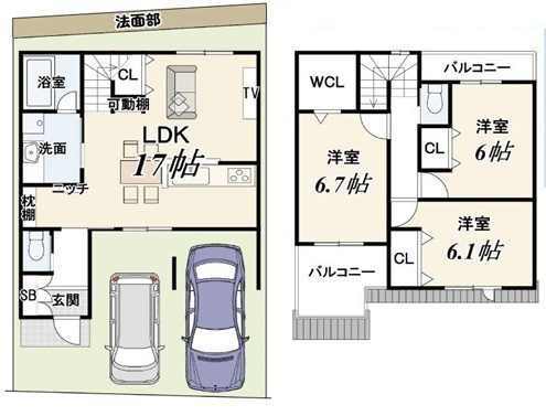 【区画図】 | K12072-1号地衣笠