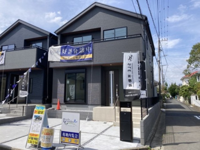 【外観パース】 | 伊勢原市高森台3丁目　全２棟　新築住宅