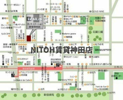 【地図】 | ガーラ・ステーション新宿御苑前