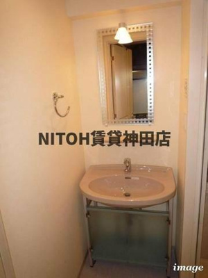 【洗面所】 | ガーラ・ステーション新宿御苑前