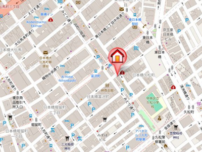 【地図】 | ラクラス日本橋久松町