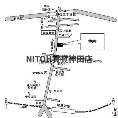 【地図】 | ガーネットコート四谷