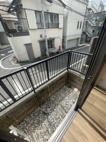 クレール下北沢のバルコニー