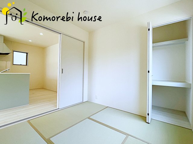 鴻巣市登戸　第2　新築一戸建て　リーブルガーデン　03の和室|日本らしい落ち着いた雰囲気の和室です