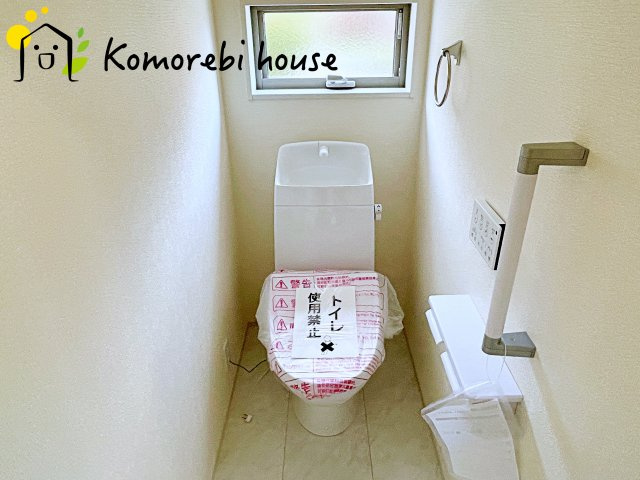 鴻巣市登戸　第2　新築一戸建て　リーブルガーデン　03のトイレ|ゆったりとした空間のトイレです
