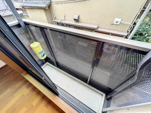 シェ・フルールのバルコニー