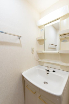 【独立洗面台】 | カナリーテラス志村坂上 | 使いやすい独立洗面台です
