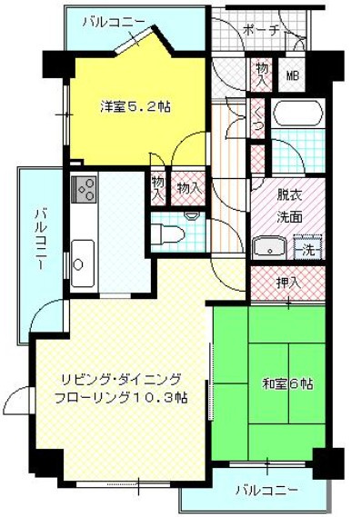 ウィン荻窪の間取り