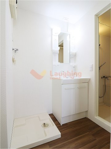 naheナーエの洗面所|スペースが確保できる洗面所です