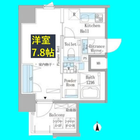 GRAND　ESPOIR　東桜の間取り