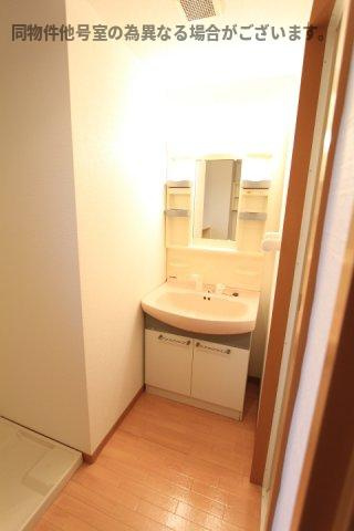 春日井市中野町２丁目の賃貸マンションの洗面所