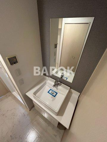 福岡市博多区博多駅南４丁目の賃貸マンションの洗面所