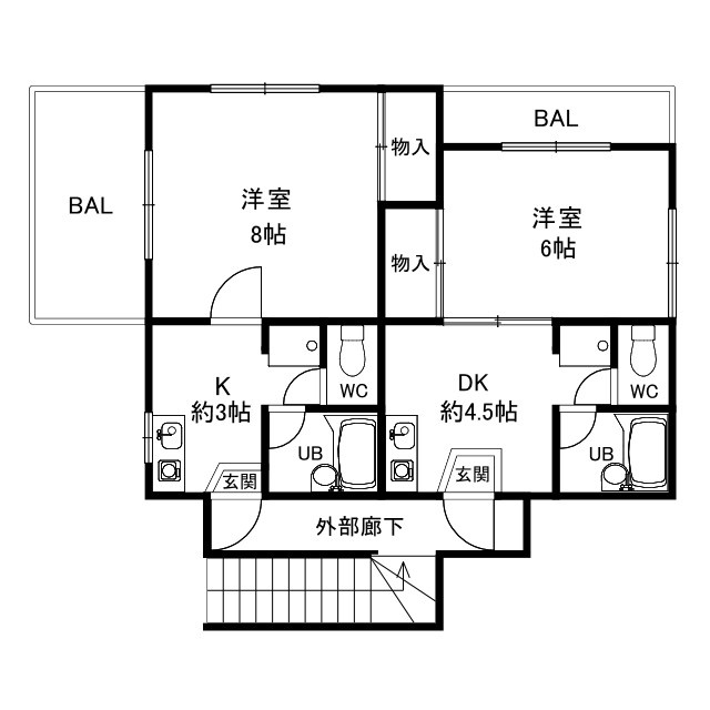 【間取り】の画像