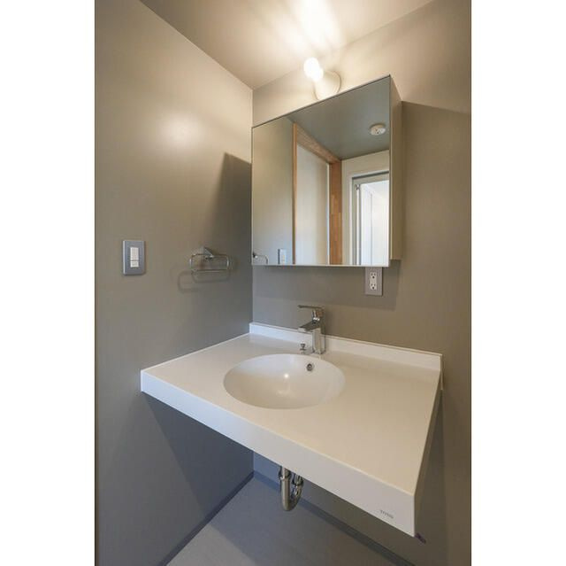 品川港南テラスの洗面所