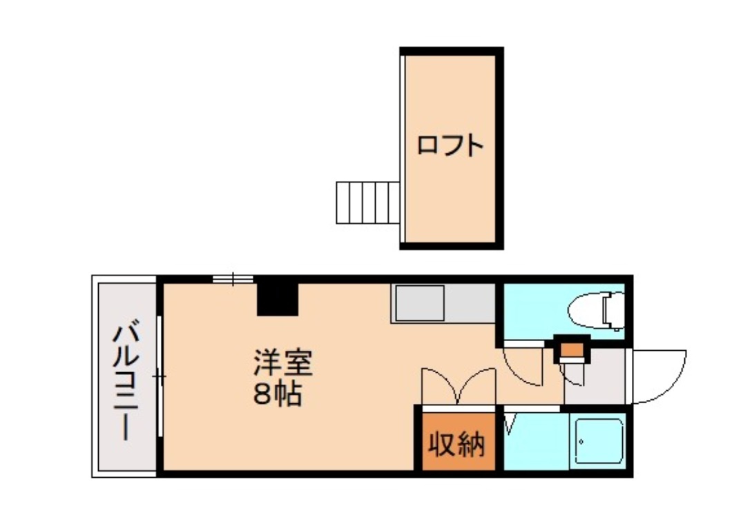 LA BRILLER香椎参道の間取り
