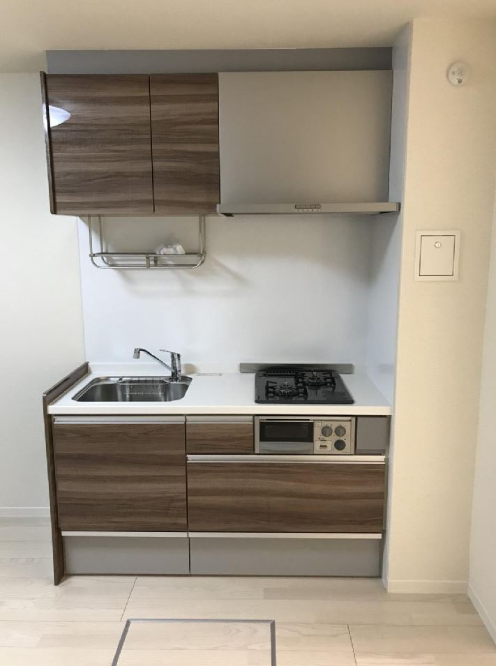 京都市伏見区深草西浦町４丁目の賃貸マンションのキッチン