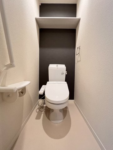 京都市伏見区深草西浦町４丁目の賃貸マンションのトイレ