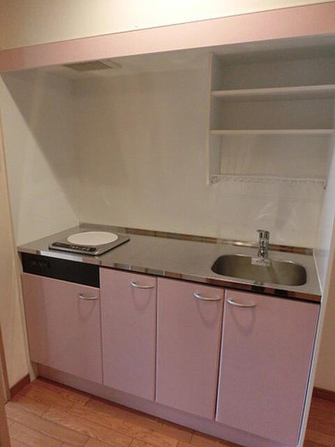 荒川区荒川４丁目の賃貸マンションのキッチン