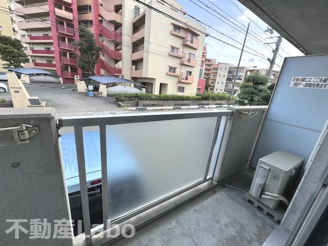徳島市末広４丁目の賃貸マンションのバルコニー