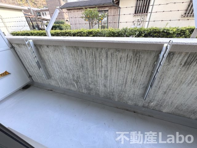 徳島市南庄町１丁目の賃貸マンションのバルコニー