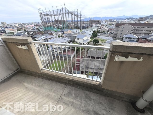 徳島市住吉４丁目の賃貸マンションのバルコニー